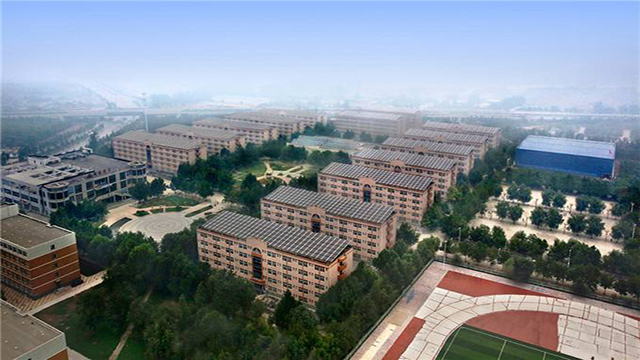 河北經貿大學俯瞰圖