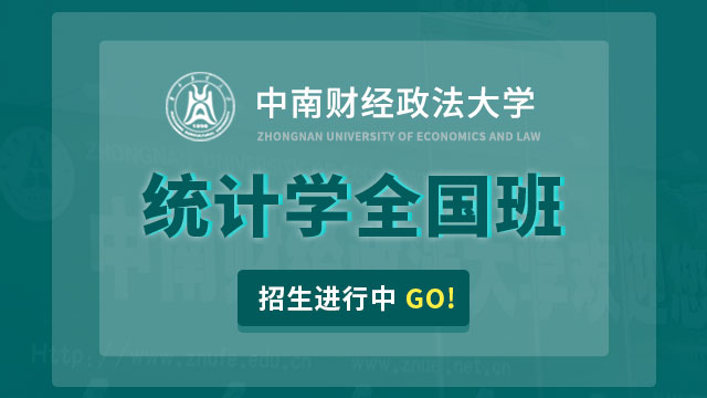 中南財經政法大學統計學全國班